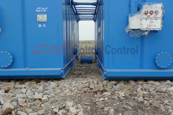 Drilling mud storage tanks and mixing system to Jidong Oilfield - GN